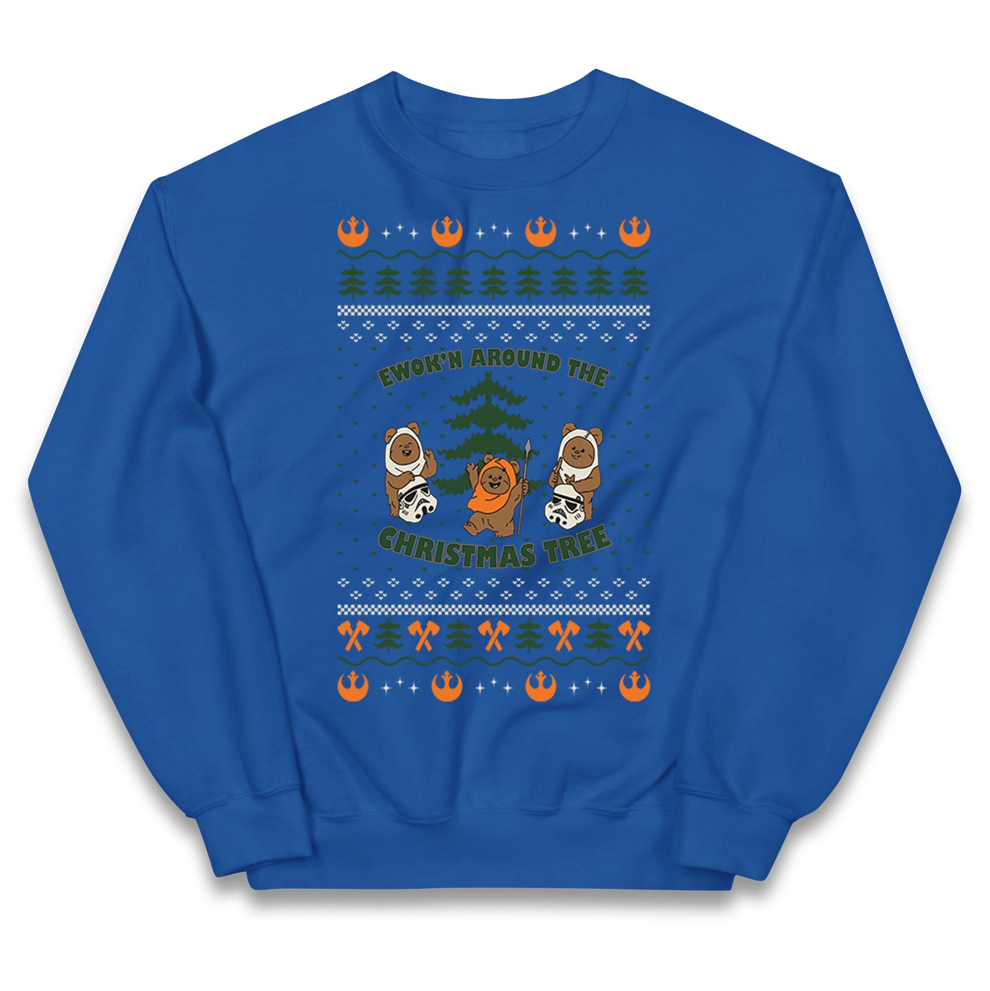 Star Wars Ewoks Christmas Kids Jumper