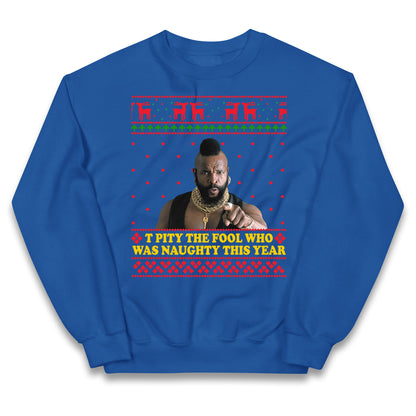 mr t christmas jumper