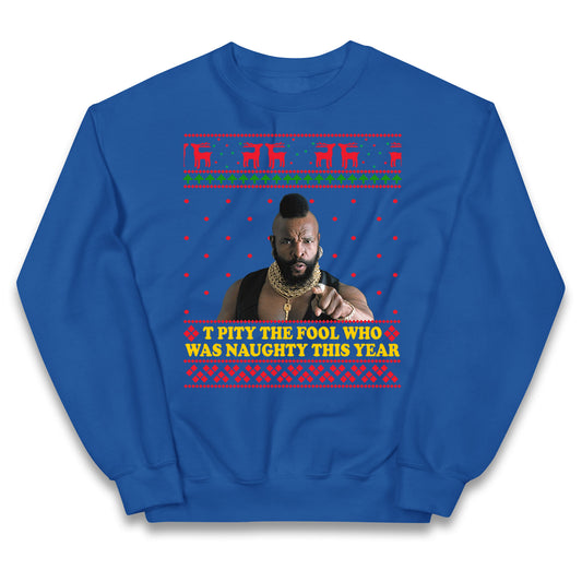 mr t christmas jumper