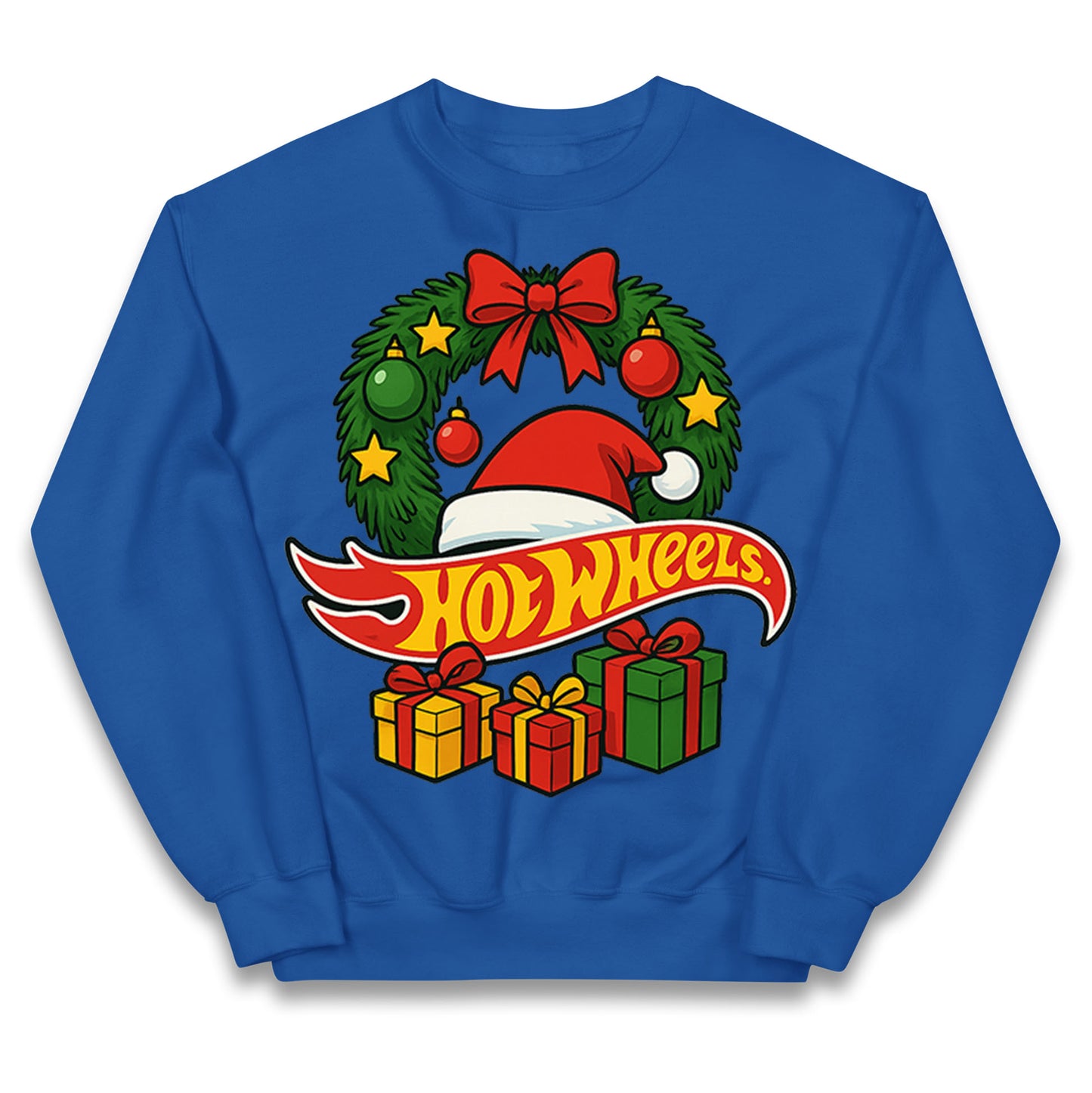Hotwheels Christmas Kids Jumper