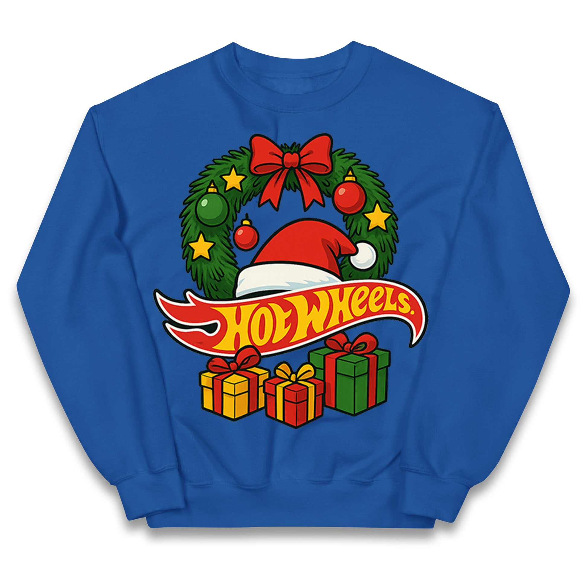 Hotwheels Christmas Kids Jumper