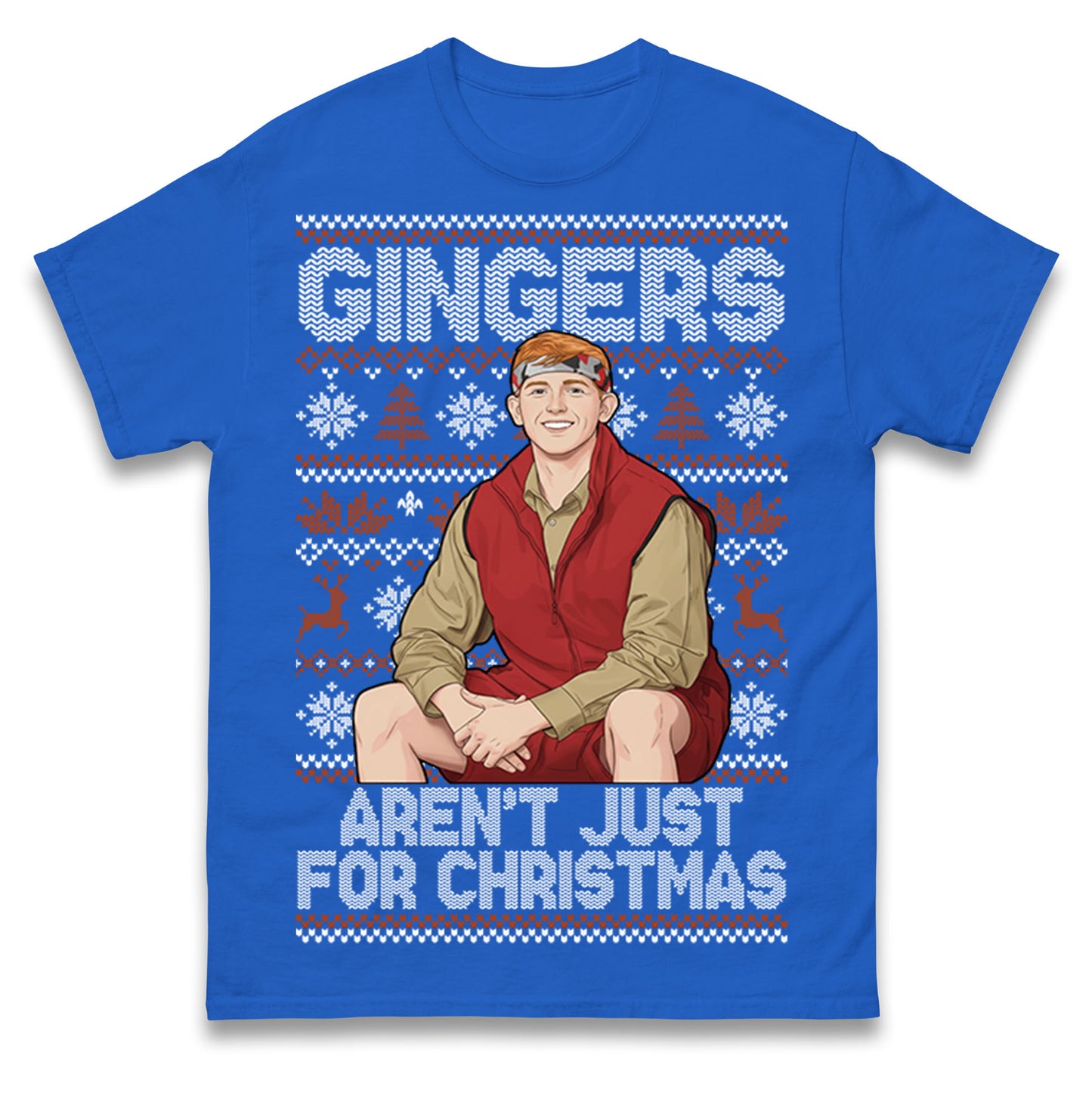 Angry Ginge Xmas T Shirt