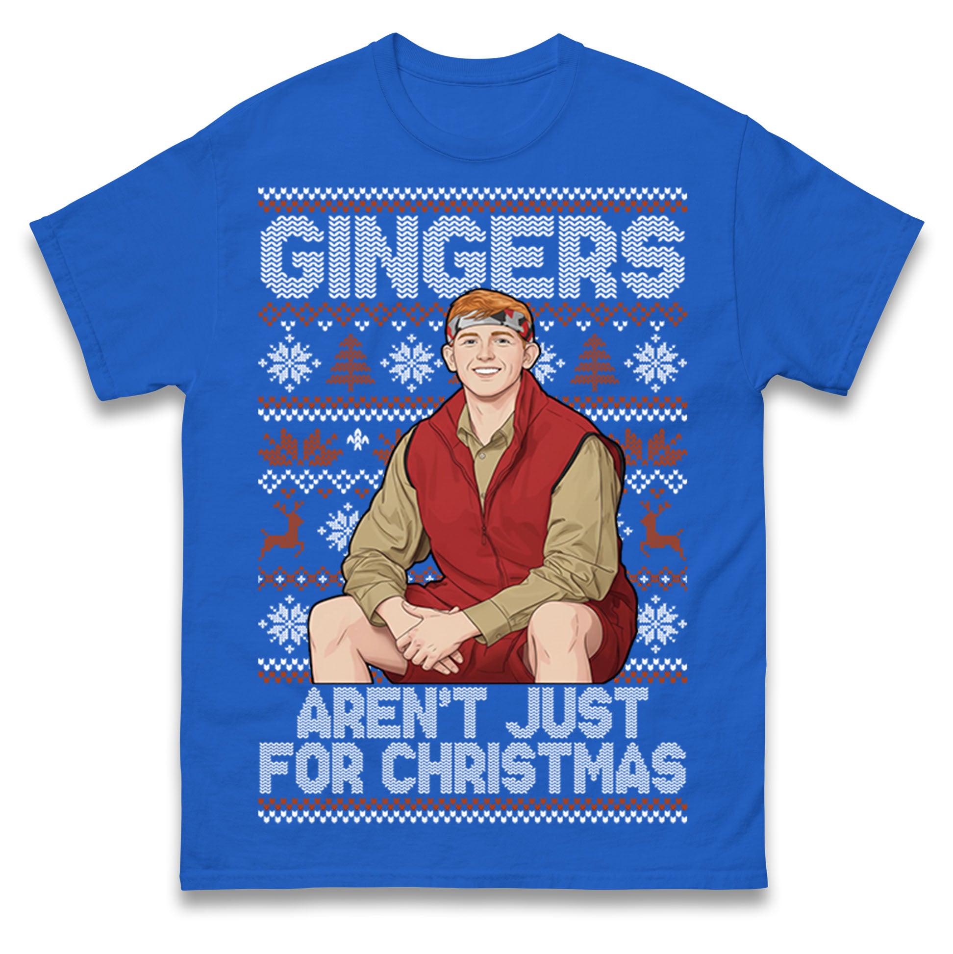 Angry Ginge Xmas T Shirt