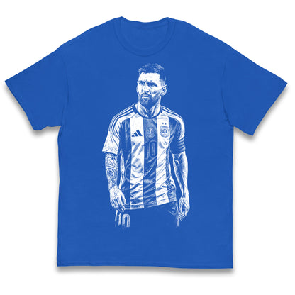 Lionel Messi Argentina Kids T Shirt