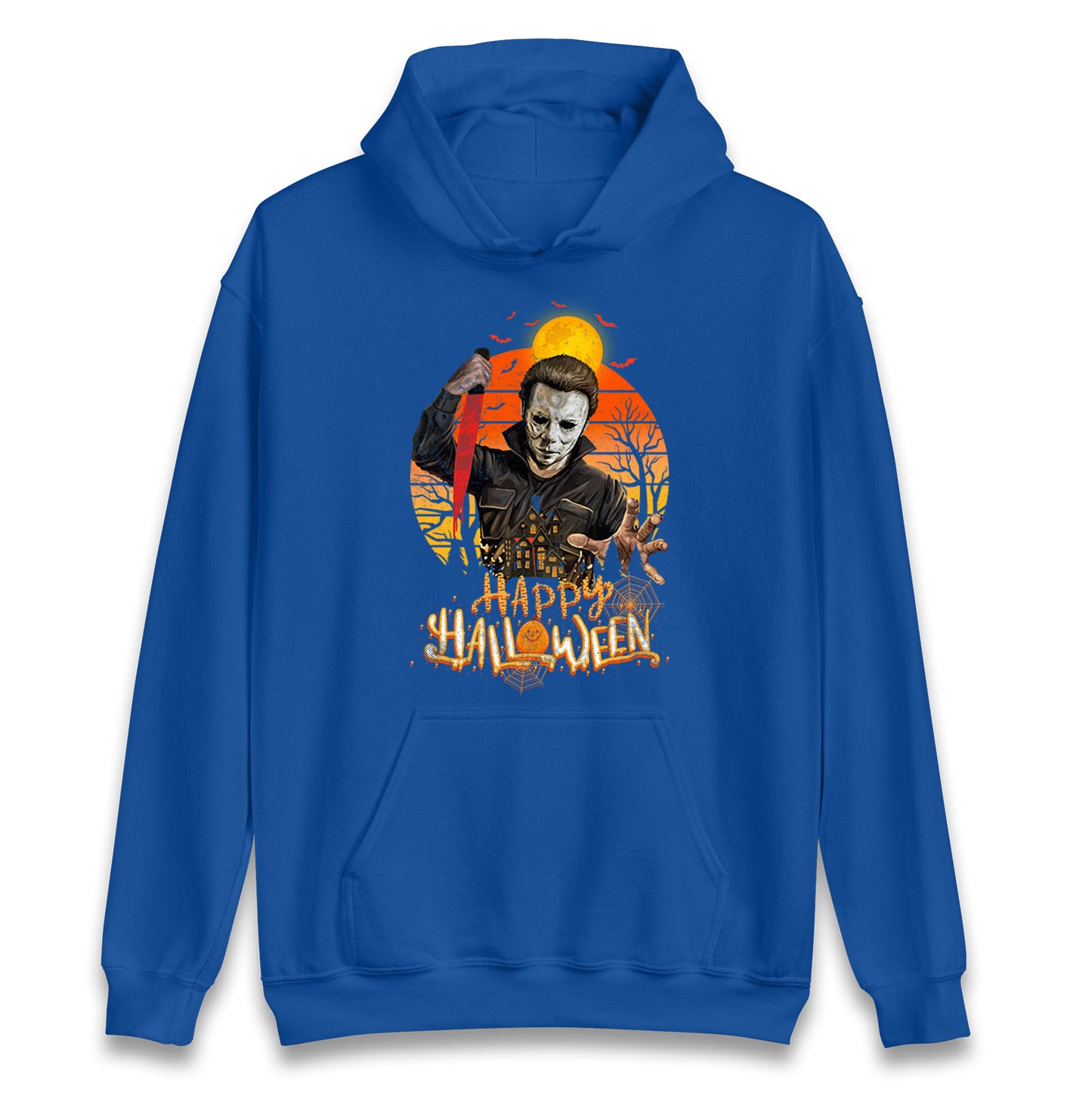 Michael Myers Happy Halloween Unisex Hoodie
