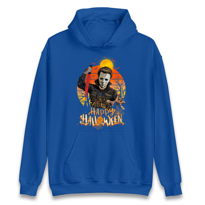 Michael Myers Happy Halloween Unisex Hoodie