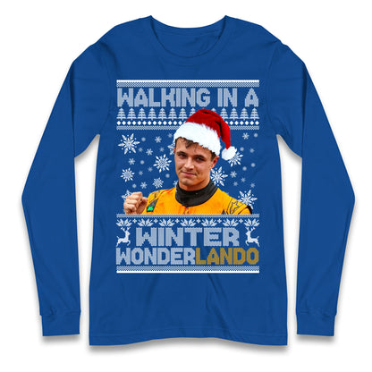 Lando Norris Christmas Longsleeve T Shirt