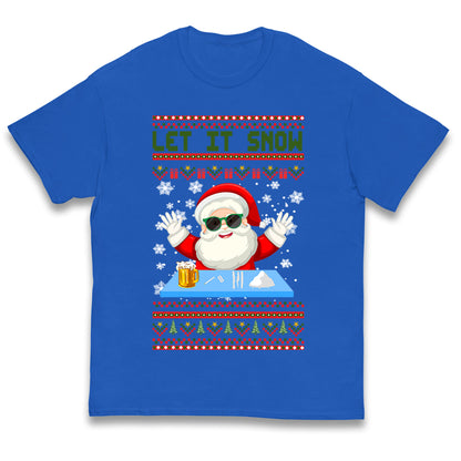 Santa Claus Christmas Kids T Shirt