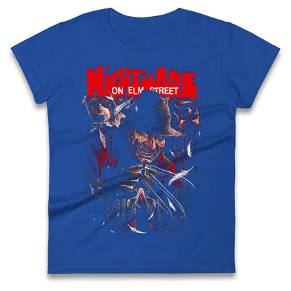 A Nightmare On Elm Street Ladies T Shirt