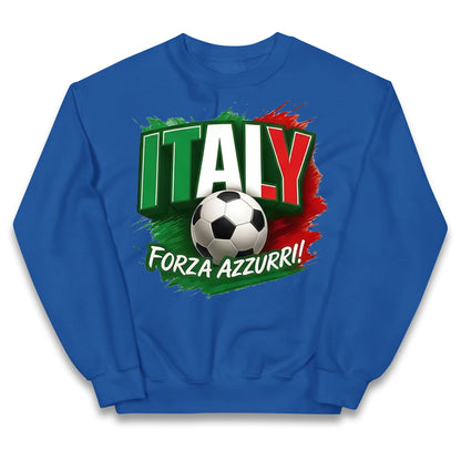 Italy Retro World Cup Kids Jumper 