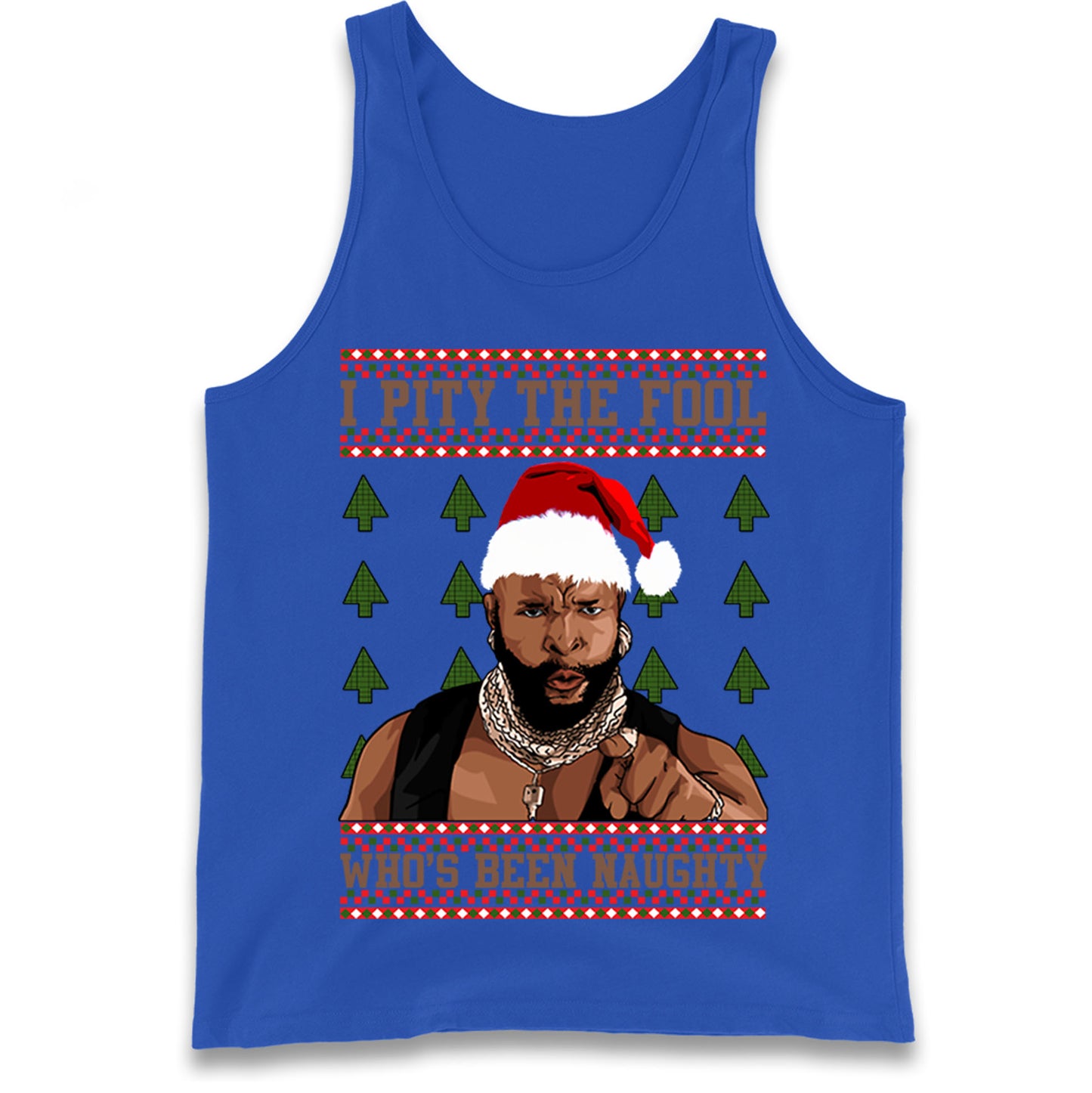 Barry Wood Whos been naughty Christmas Tank Top