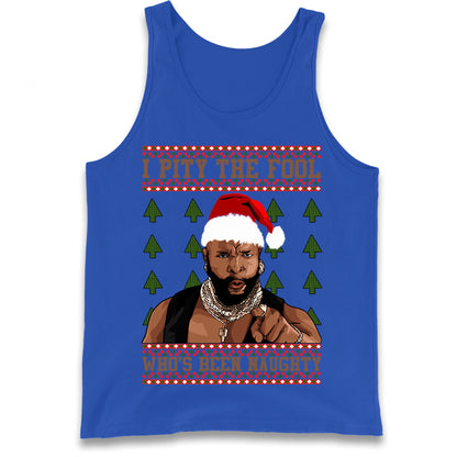Barry Wood Whos been naughty Christmas Tank Top