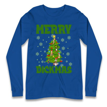 Merry Dickmas Funny Christmas T Shirt