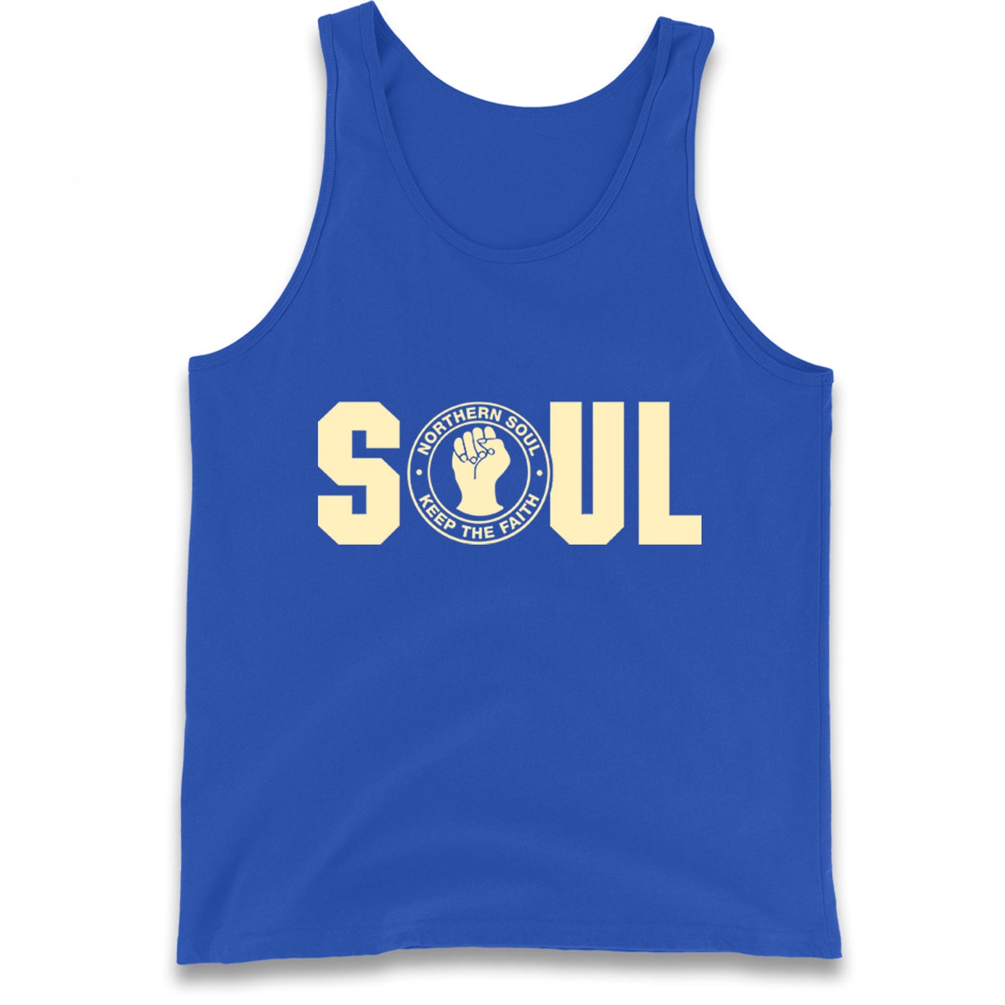 Northern Soul Keep The Faith Logo Tank Top