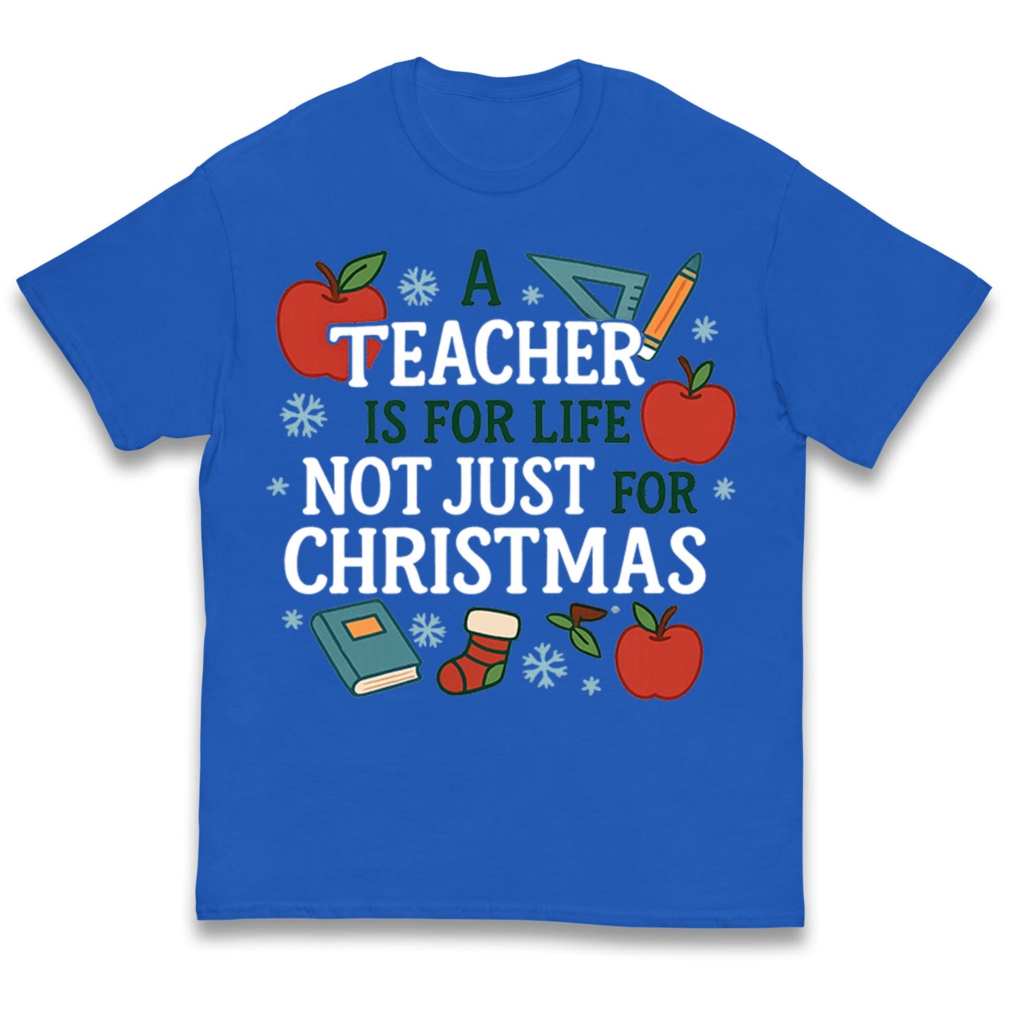 Teacher Christmas Kids T Shirt