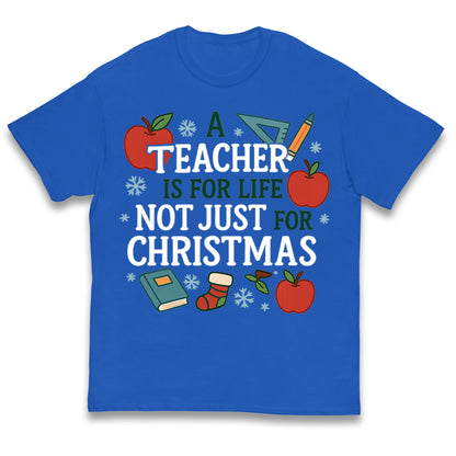 Teacher Christmas Kids T Shirt
