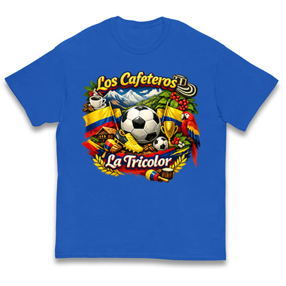 Colombia Football Kids T Shirt