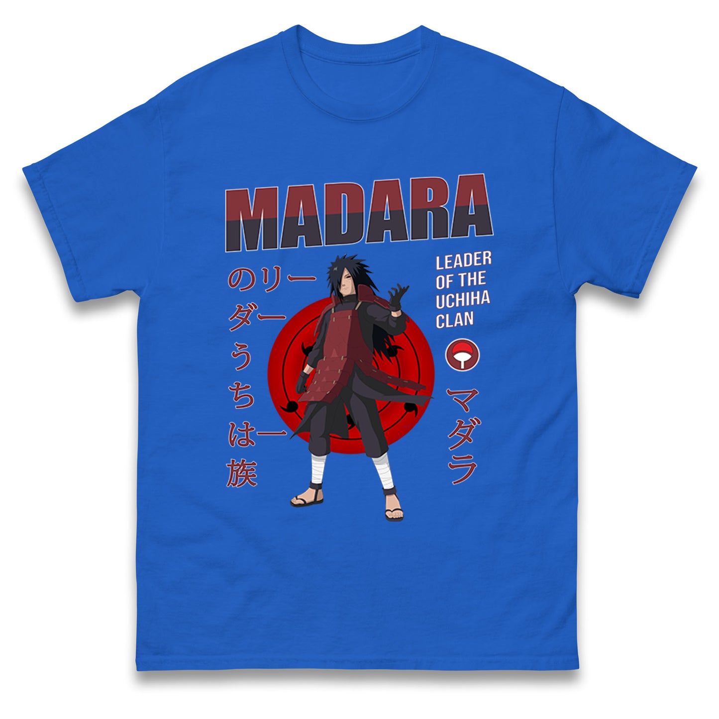 naruto shippuden madara uchiha t shirt