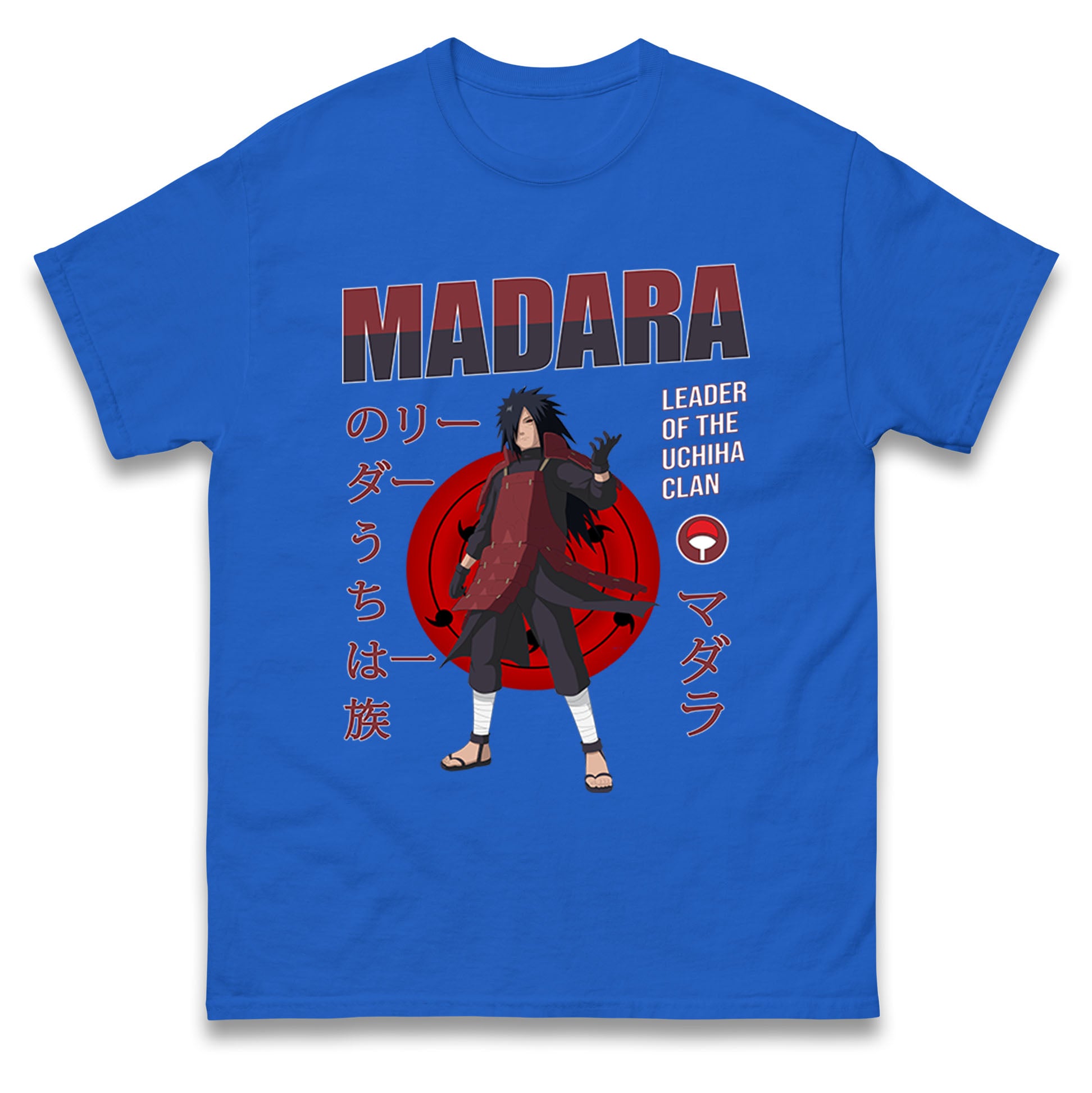 naruto shippuden madara uchiha t shirt