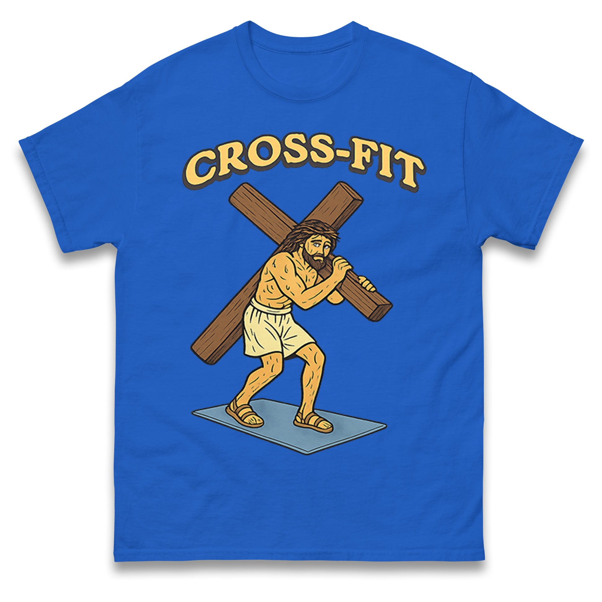 Jesus Cross Fit T Shirt