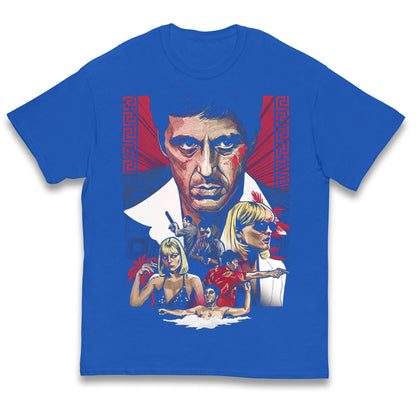 Tony Montana Scarface Kids T Shirt