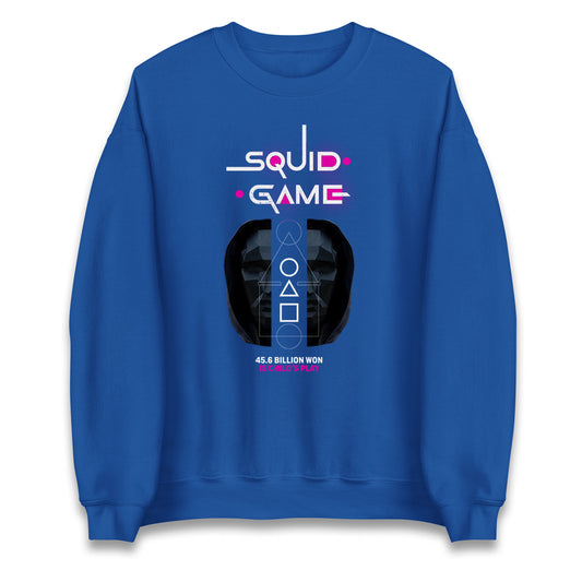 Squid Game Black Mask Sweatshirt