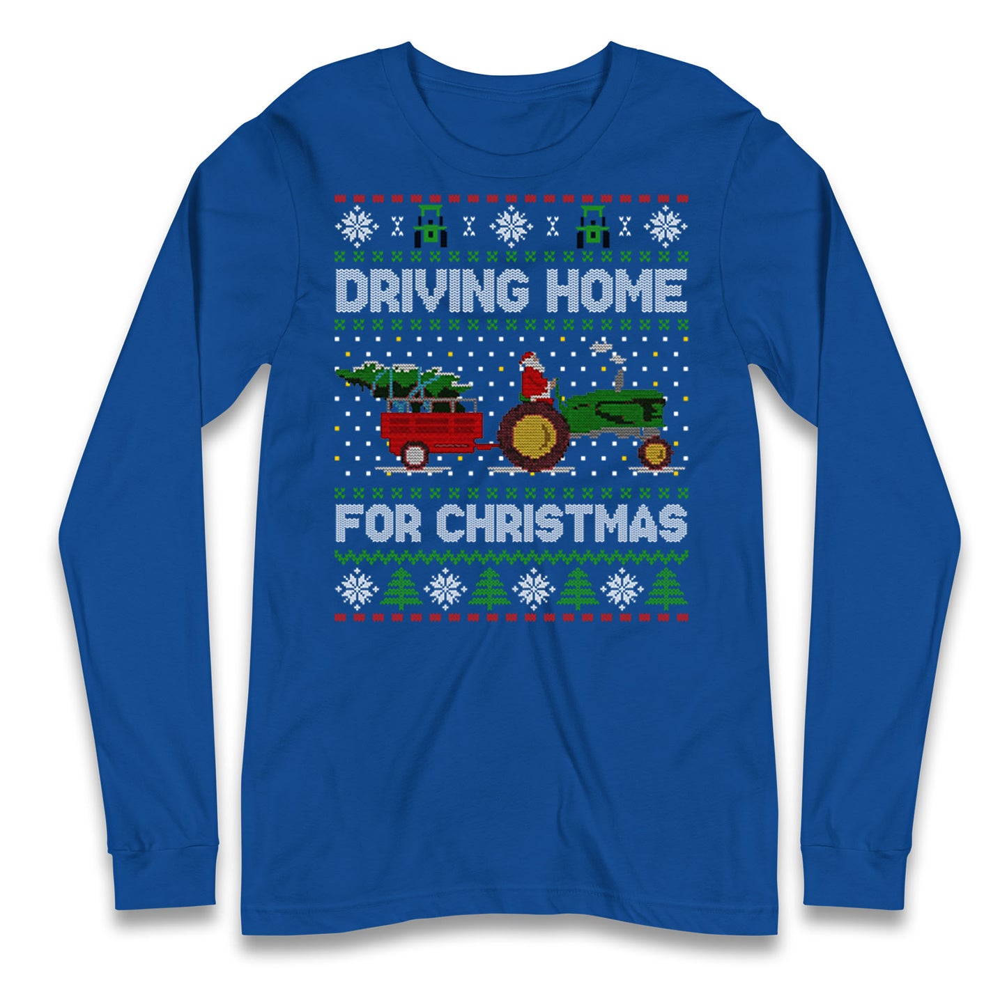 John Deere Christmas Longsleeve T Shirt 