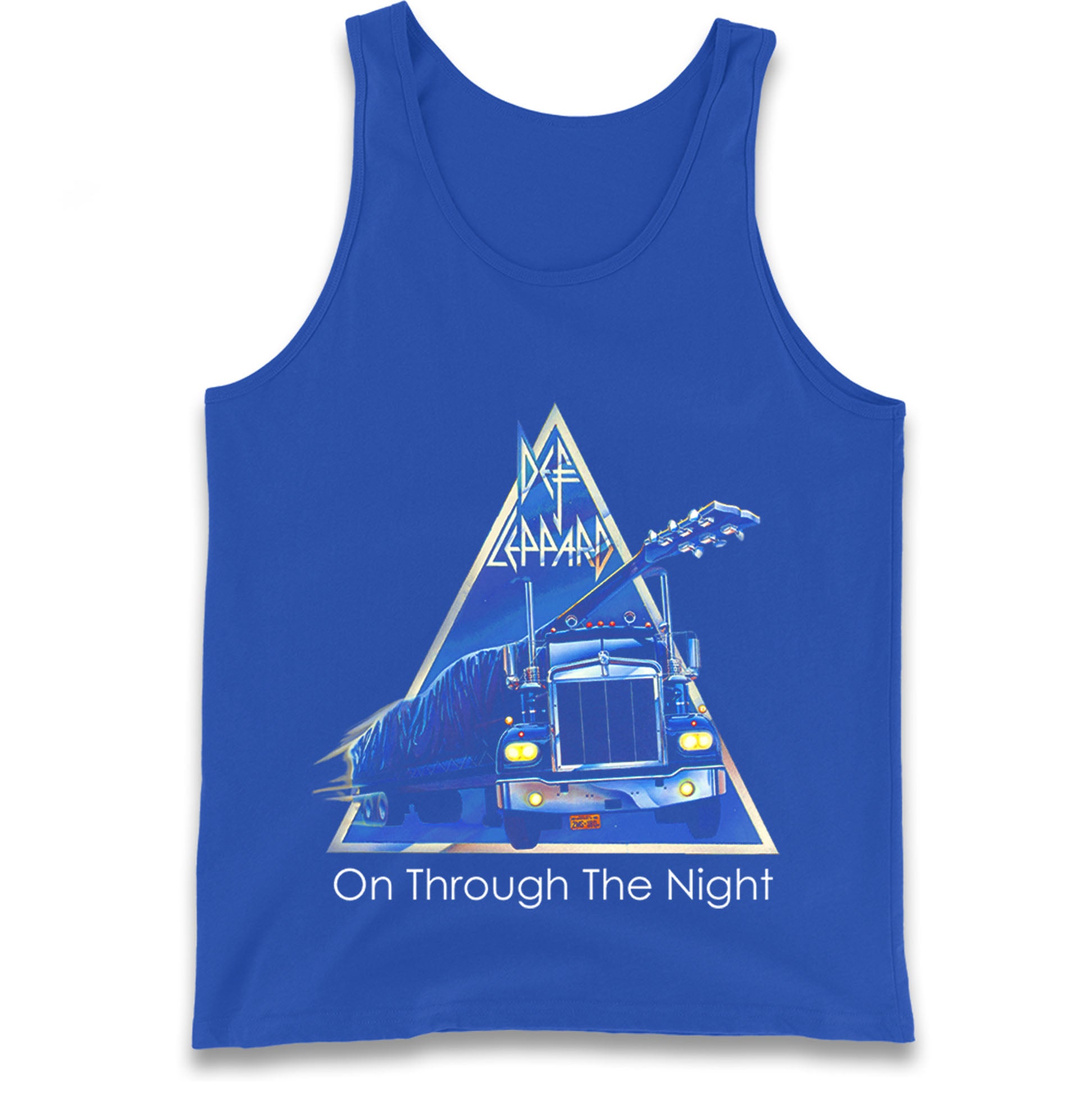 Leppard On Through The Night Tank Top