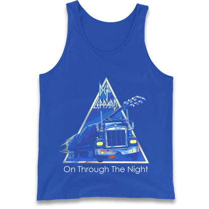 Leppard On Through The Night Tank Top