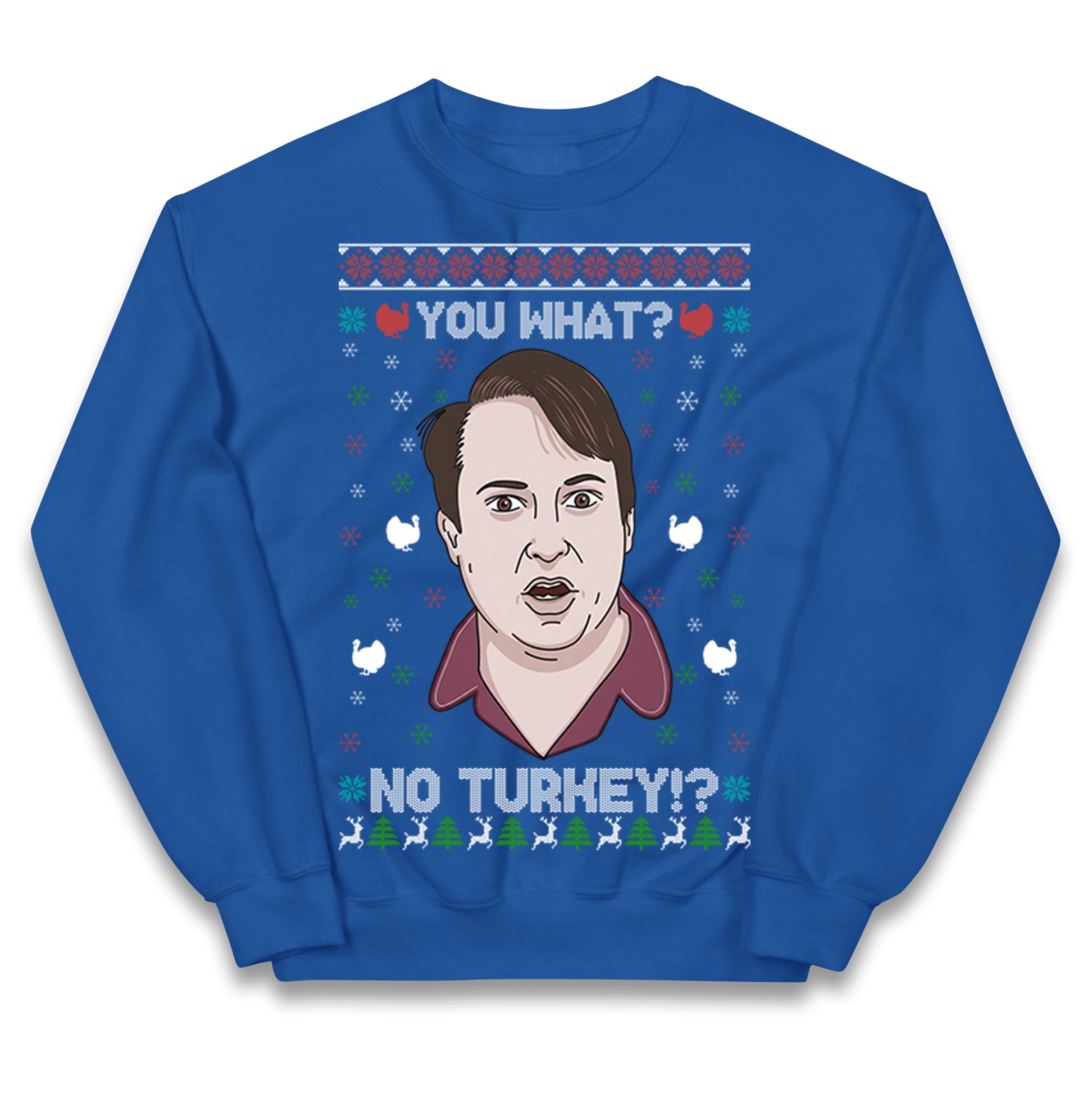 Peep Show Christmas Kids Jumper