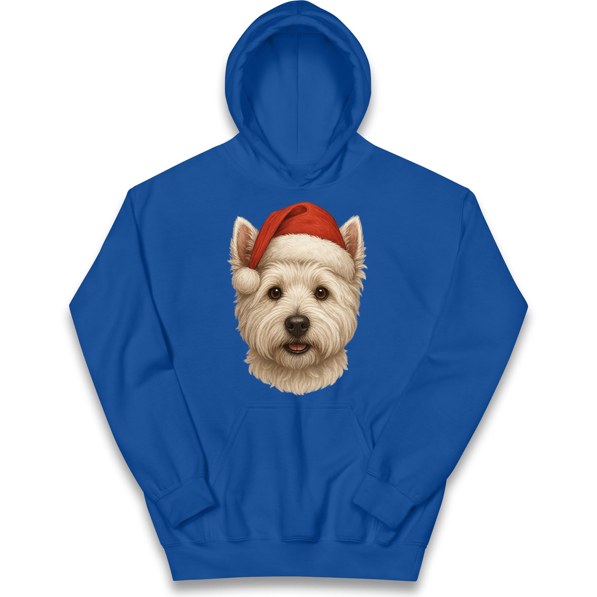 West Highland White Terrier Christmas Kids Hoodie