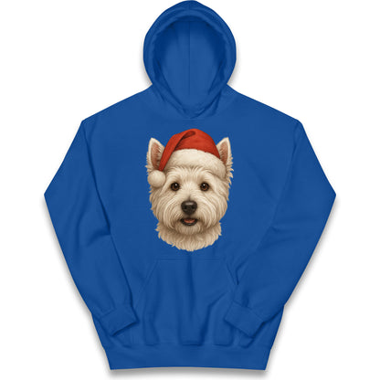 West Highland White Terrier Christmas Kids Hoodie