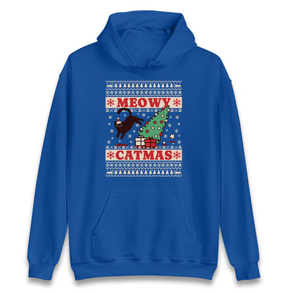 Christmas Cat Hoodie