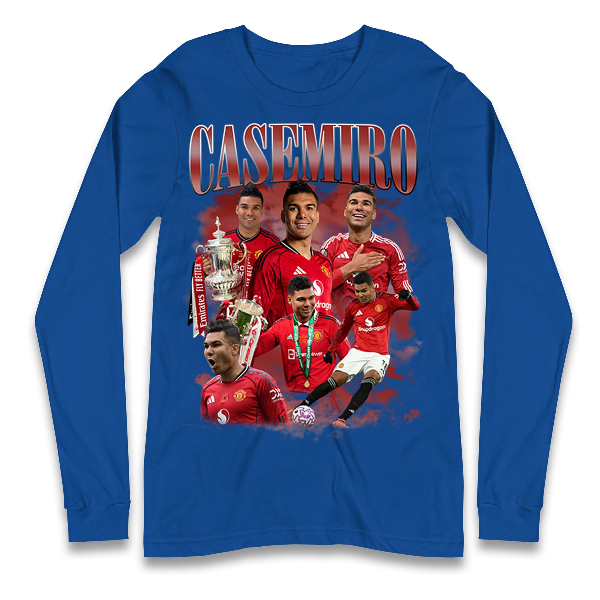 Casemiro Manchester United Longsleeve T Shirt