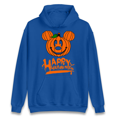 Mickey Mouse Pumpkin Happy Halloween Unisex Hoodie