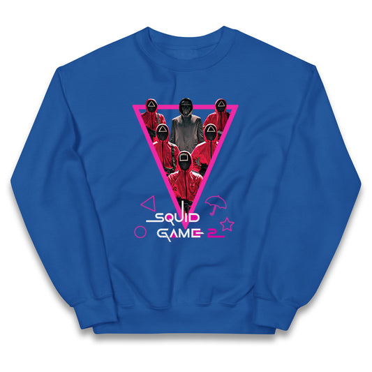 Squid Game Guards And Front Man kids Jumper