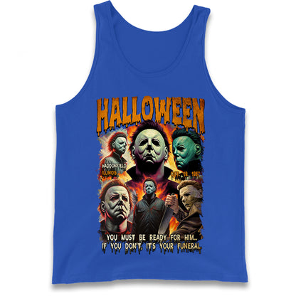 Michael Myers Horror Halloween Bootleg Tank Top