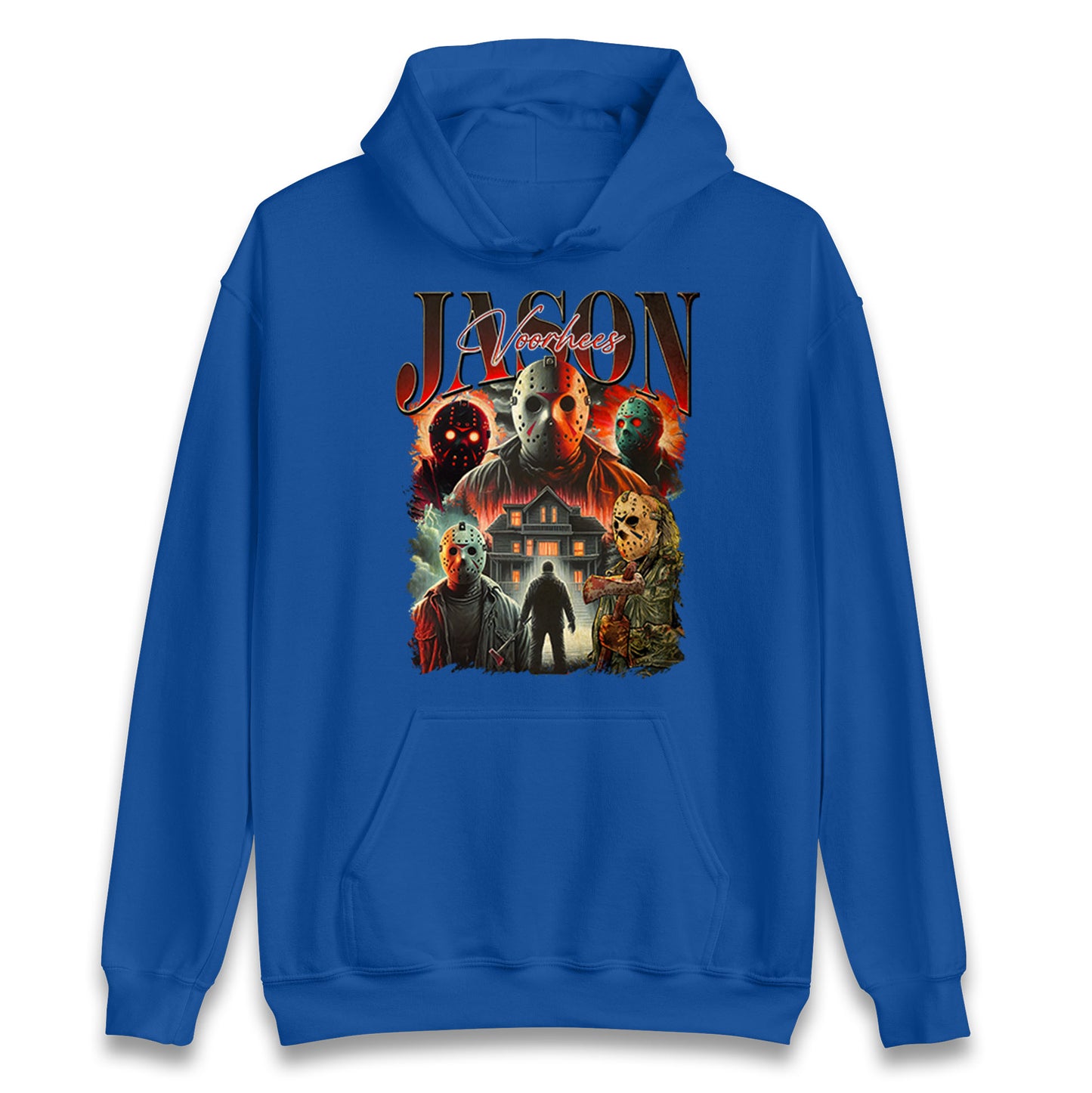 Jason voorhees scary Halloween Bootleg Unisex Hoodie
