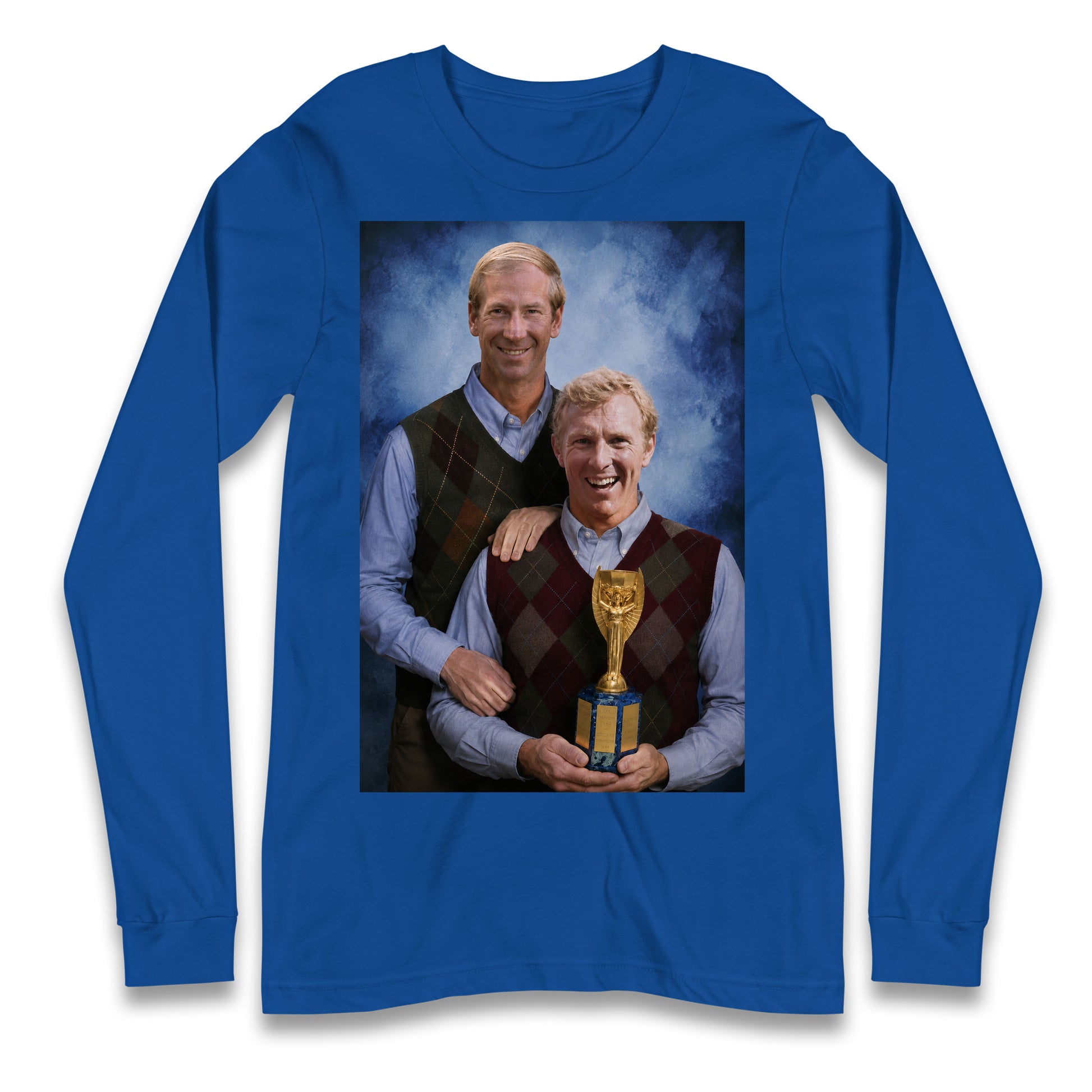 Bobby Moore Bobby Charlton Step Brothers Style England 1966 Longsleeve T Shirt