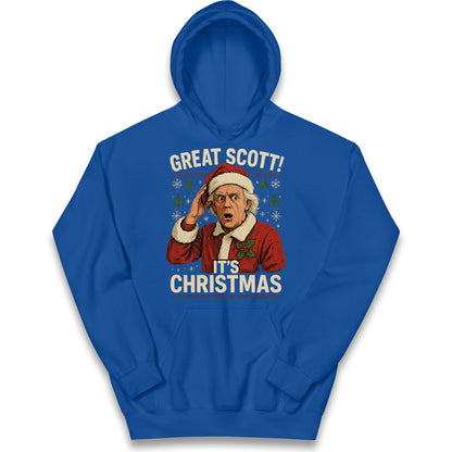Back to the Future Doc Brown Kids Hoodie