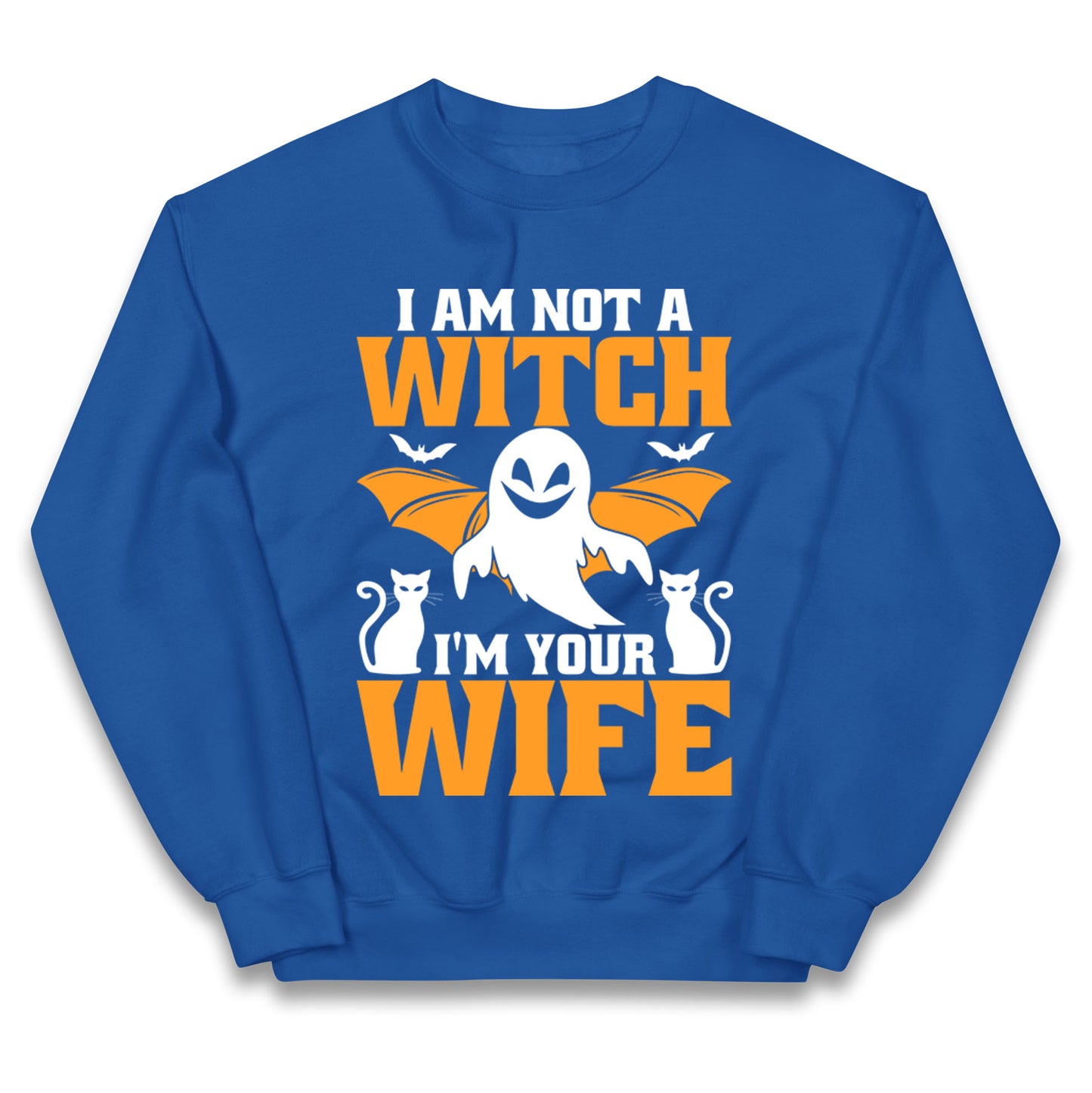 Im Not A Witch Im Your Wife Halloween Jumper
