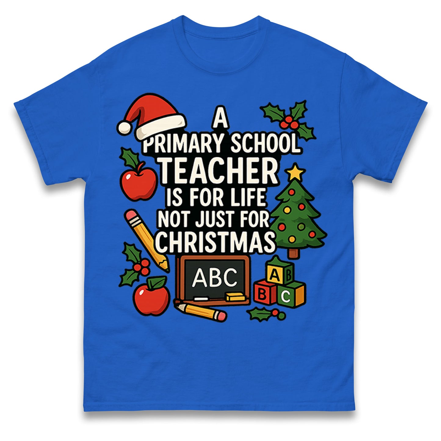 Primary School Teacher Christmas T Shirt