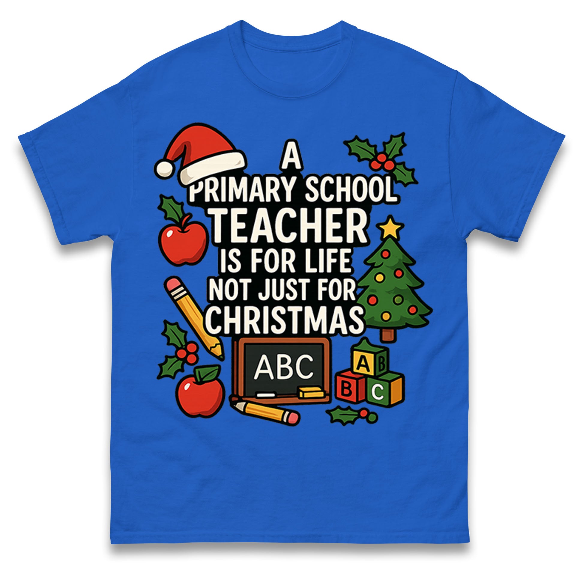 Primary School Teacher Christmas T Shirt
