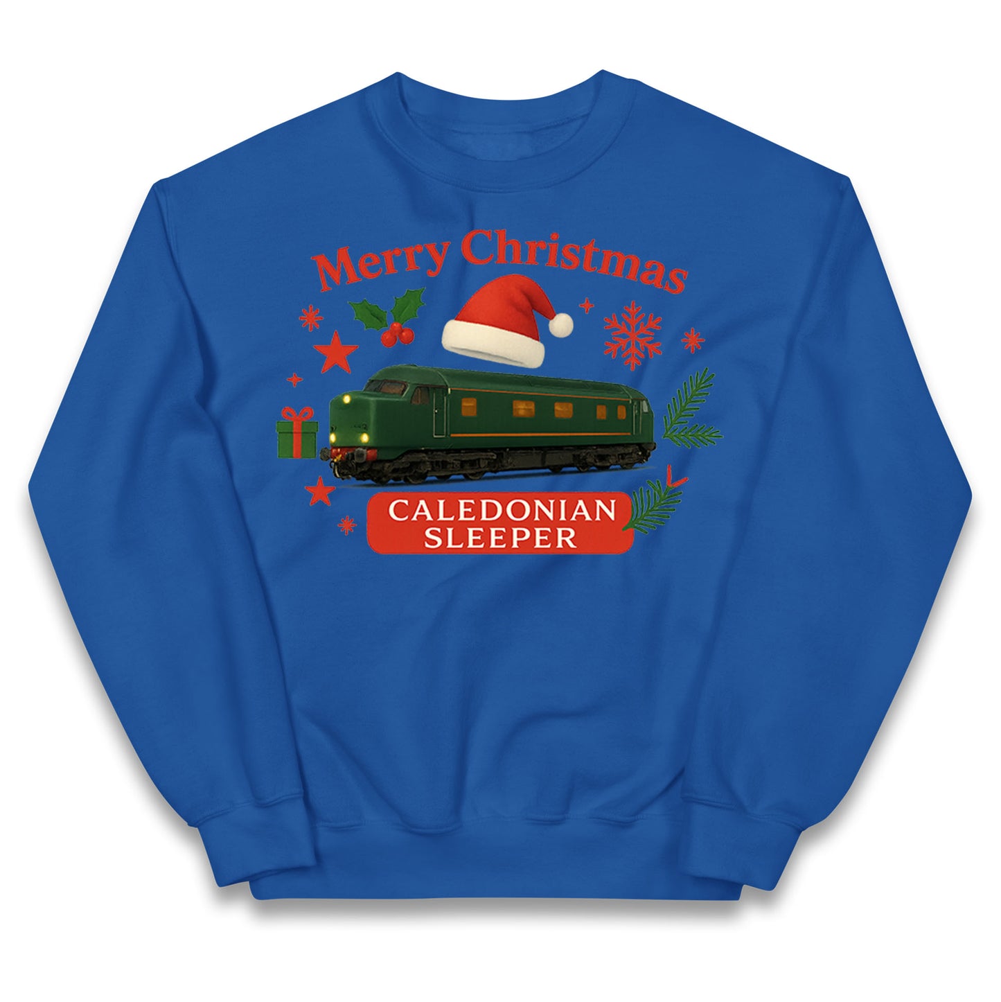 Caladonian Sleeper Christmas Kids Jumper