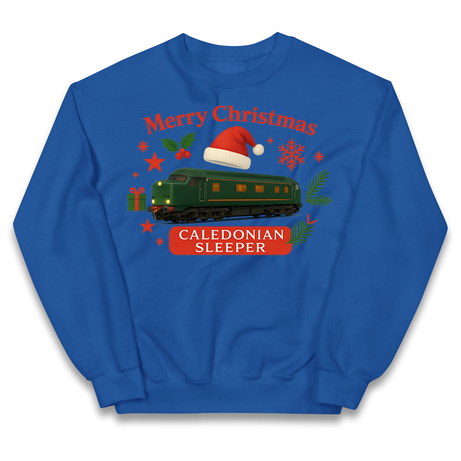 Caladonian Sleeper Christmas Kids Jumper