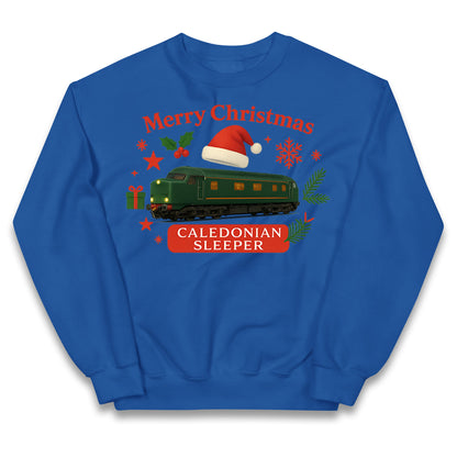 Caladonian Sleeper Christmas Kids Jumper