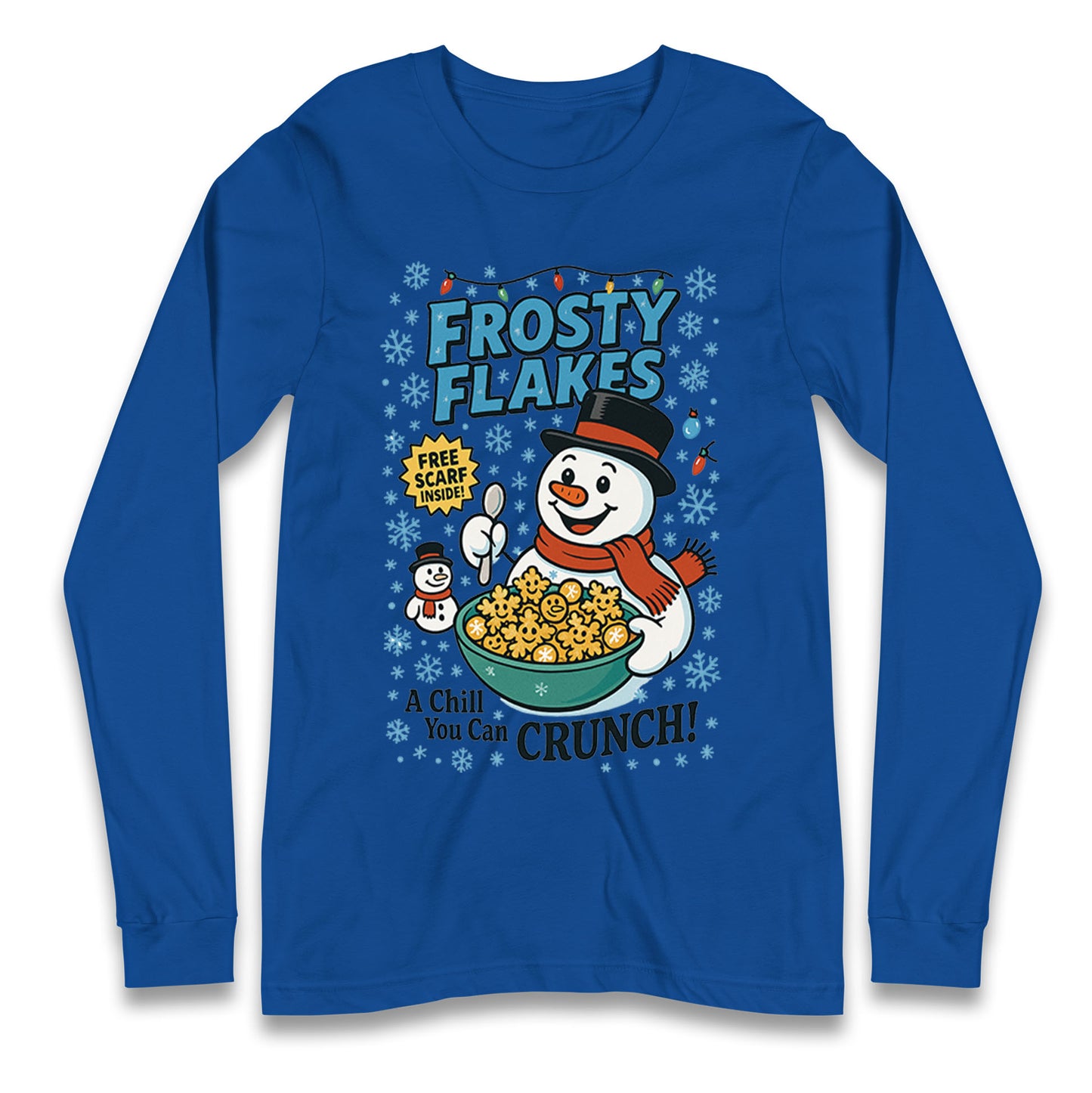 Snowman Christmas Longsleeve T Shirt