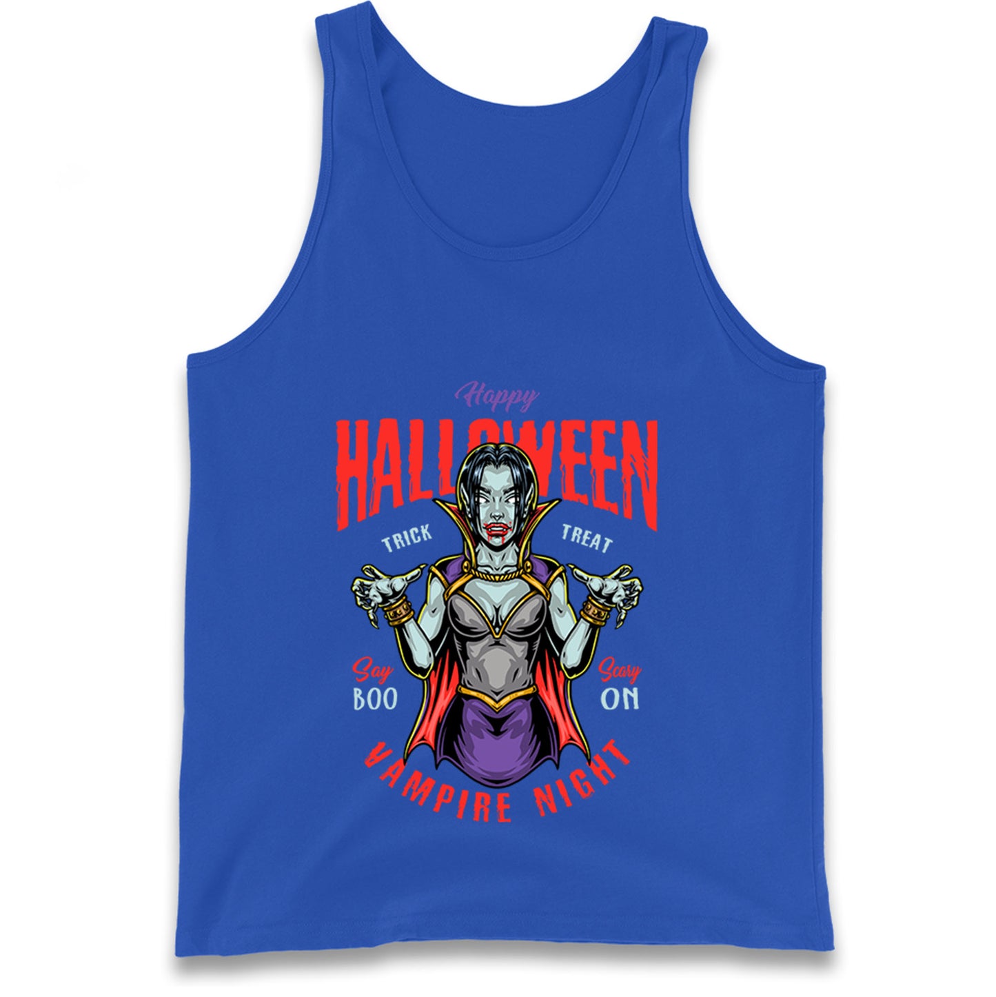 Halloween Vampire Tank Top