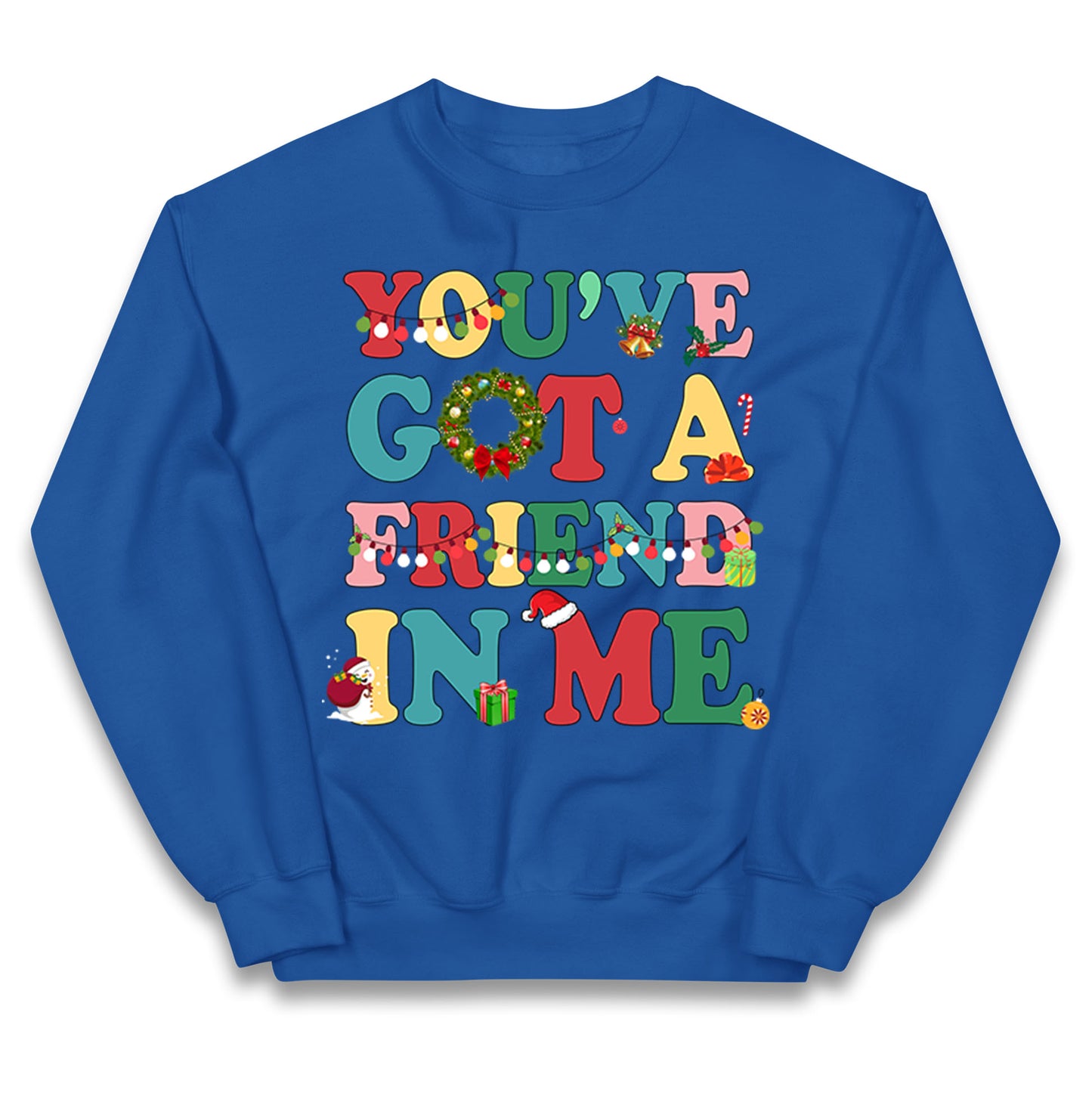 You've Got a Friend in Me Christmas Kids Jumper
