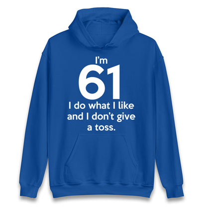 61th Birthday Hoodie